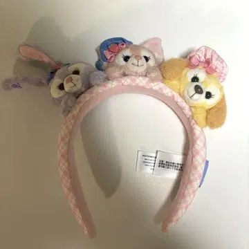 홍콩 디즈니랜드 봄 한정판 머리띠 봉제 인형 포함 HKDL 더피