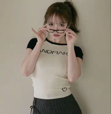 andmary Mary logo knit tops