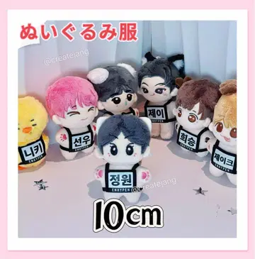 ENHYPEN 10cm 네임 베스트 의류 봉제 인형 의류 정원