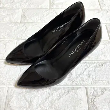 [ JILLSTUART 질스튜어트 ] 블랙 펌프스 힐 22cm