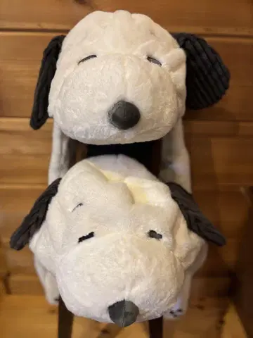 스누피 플리스 모자