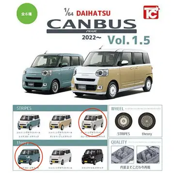 DAIHATSU 무브 캔버스 세트 Vol.1.5