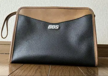 BBS 클러치백 세컨드 백 블랙과 브라운