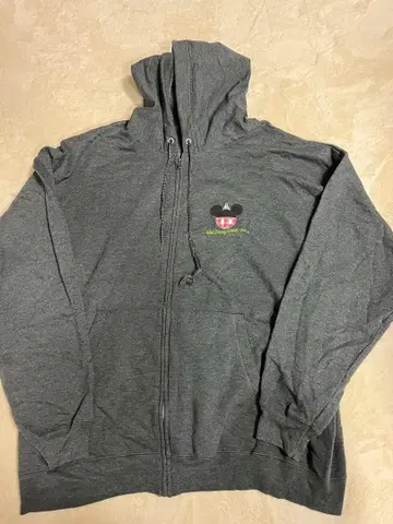 USA 구제 의류 디즈니 파크스 크리스마스 후드티 2018 헤인즈 XXL