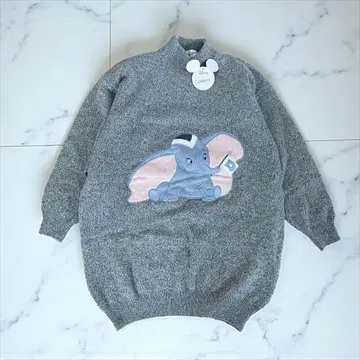 레어 이탈리아제 GEORGYA studio x Disney 덤보 니트