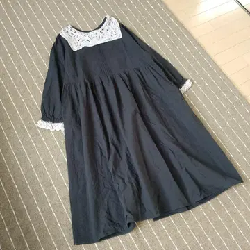 SM2 카라 레이스 2way 롱 원피스 겉옷