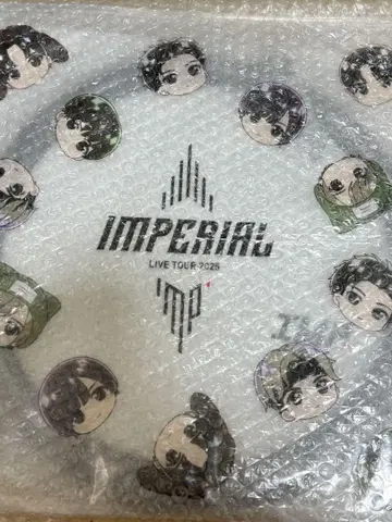 IMP. IMPERIAL 투어 완주 기념 부채 케이스