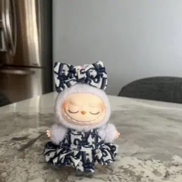 러브러브 labubu 옷 갈아입기 의류 원피스 리본
