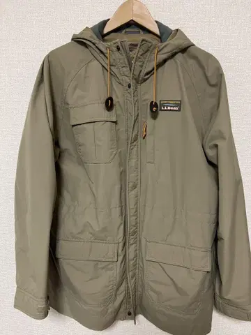 LLBean 카키 마운틴 후드티 L 사이즈
