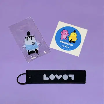 LOVOT 아크릴 스탠드 신마루 빌 신마루 택 키링 스티커