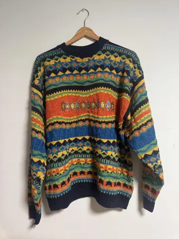 영국제 THE SWEATER SHOP 3D 니트 L 사이즈