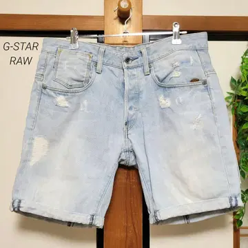 지스타 로우 데님 숏팬츠 31