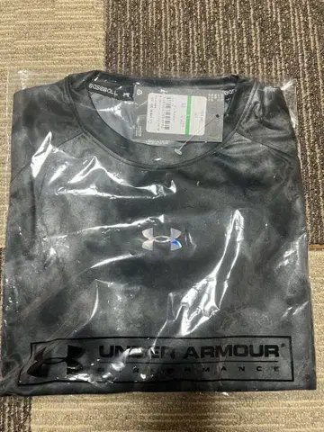 UNDER ARMOUR M's Baseball 티셔츠 L 사이즈 블랙