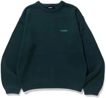 XLARGE 다크 그린 니트 스웨터 L