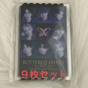 FANTASTICS 클리어 카드