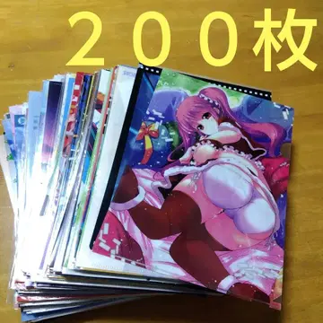 애니메이션 논장르 A-4 클리어 파일 묶음 판매 대량 200매