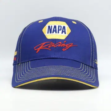 NAPA 레이싱 BDR 자수 캡 구제 의류 NASCAR 블루