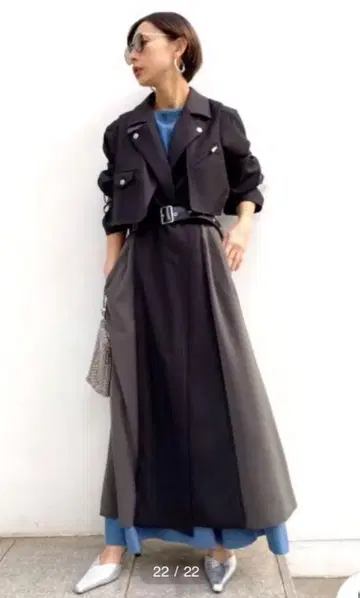 ameri vintage RIDERS DETAIL COAT