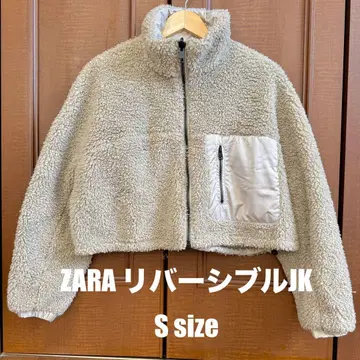 ZARA 리버서블 보아 자켓 S 사이즈