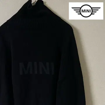 MINI 하이넥 니트/M/블랙