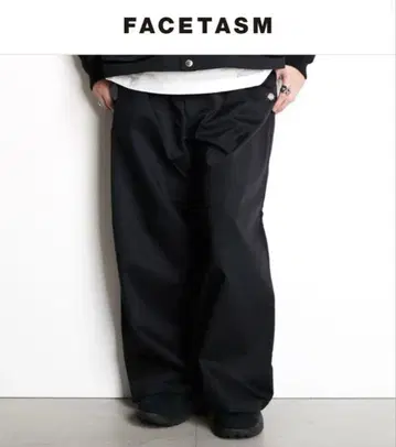 FACETASM DICKIES BELTED BIG HEART PANTS