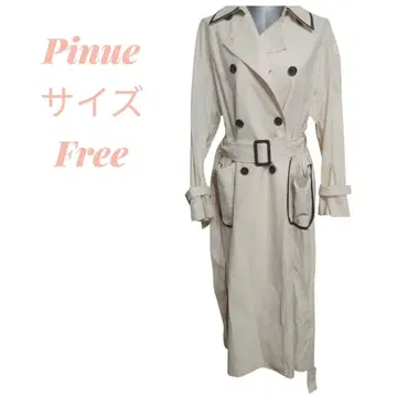Pinue 아이보리 트렌치코트 Free 사이즈