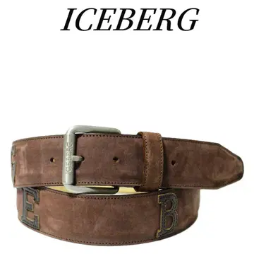 ICEBERG 아이스버그 로고 벨트