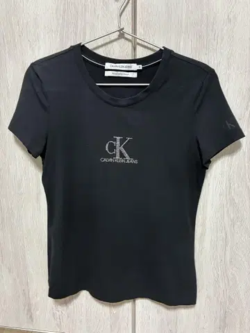 Calvin Klein Jeans 블랙 T셔츠 S