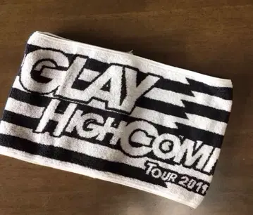 GLAY 하이코미투어 2011-2012 JIRO 프로듀스 머플러 타월
