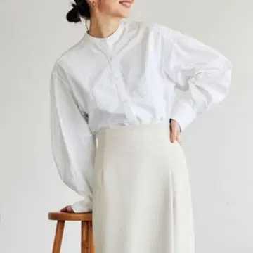 BABYLONE 셔츠 화이트