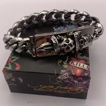 Ed Hardy 에드 하디 팔찌 박스 포함