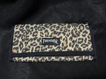 THRASHER 장지갑 레오파드 무늬 표범 무늬