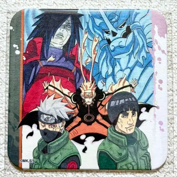 NARUTO 나루토 아트 코스터 주간 소년 점프전 카카시 가이 마다라