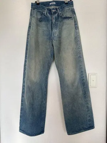 auralee 24aw SELVEDGE FADED DENIM PANTS