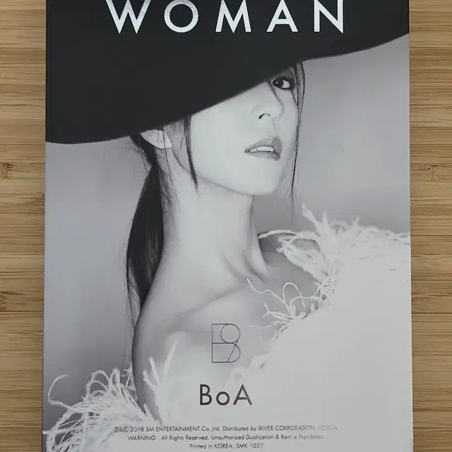 보아 BoA WOMAN 앨범 개봉