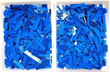 LEGO 1kg 파랑 블루 블록 대량 세트