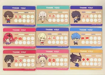FGO MART 샵 카드 9세트