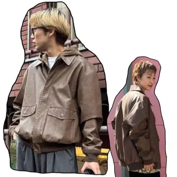 [ WHIMSIC ] A-2 플라이트 자켓