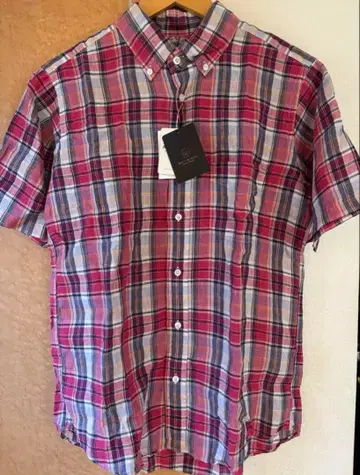 BEAUTY & YOUTH 뷰티&유스 반팔 셔츠 XL 린넨 미사용품