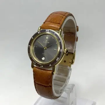 EDOX 에독스 여성용 손목시계 쿼츠 [ 작동 확인됨 ]