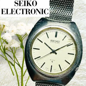 작동 세이코 일렉트로닉 SEIKO 스테인리스 남성용 7000