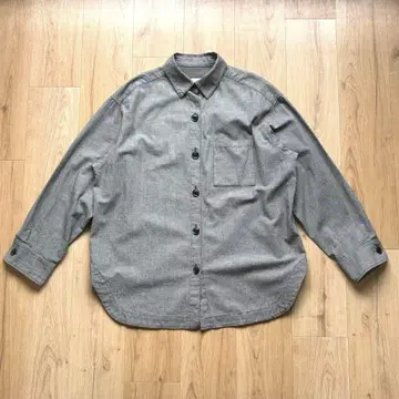 SPICK&SPAN 오버 사이즈 셔츠 자켓 하운드투스 체크