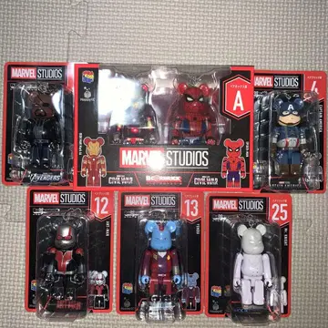 해피 복권 MARVEL STUDIOS A상 + 베어브릭상 5점