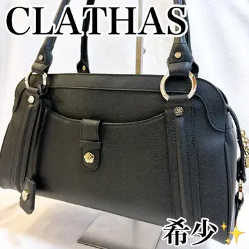 [미사용급] 레어 CLATHAS 클레이사스 핸드백 가죽
