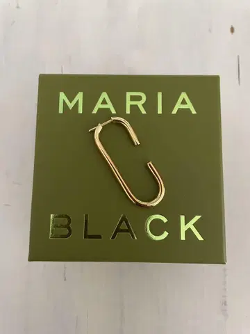 MARIA BLACK 골드 귀걸이
