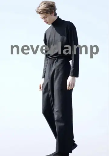 neverlamp 네버램프 pants BLACK