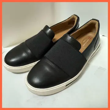 새상품급 Clarks 클락스 블랙 블랙 슬립온 23cm