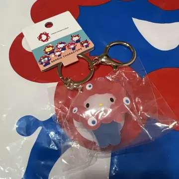 미야쿠미야쿠 산리오 콜라보 클리어 키링 키티