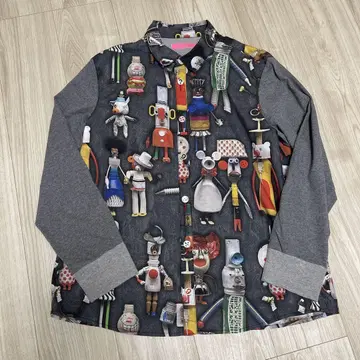 알베로베로 Fou FouiLLE 긴팔 셔츠 자켓 컬러풀