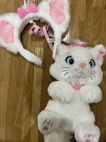 디즈니 마리 머리띠 미니백